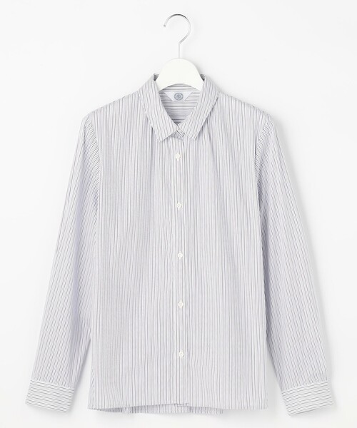 J.PRESS(ジェイプレス)の「BEZ ドビーストライプ シャツカラー ブラウス(シャツ/ブラウス・レディース・サックスブルー系1/ピンク系1/ネイビー系1・T13/T15)」の11枚目の写真