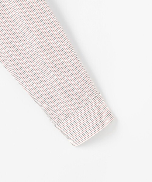 J.PRESS(ジェイプレス)の「BEZ ドビーストライプ シャツカラー ブラウス(シャツ/ブラウス・レディース・サックスブルー系1/ピンク系1/ネイビー系1・T13/T15)」の4枚目の写真