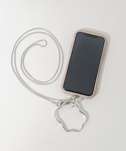 SMELLY（スメリー）の「スネークチェーンマルチショルダー（スマホケース/カバー・レディース・シルバー/ゴールド・-）」の2枚目の写真