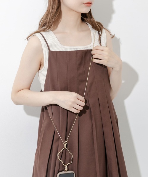 SMELLY（スメリー）の「スネークチェーンマルチショルダー（スマホケース/カバー・レディース・シルバー/ゴールド・-）」の3枚目の写真