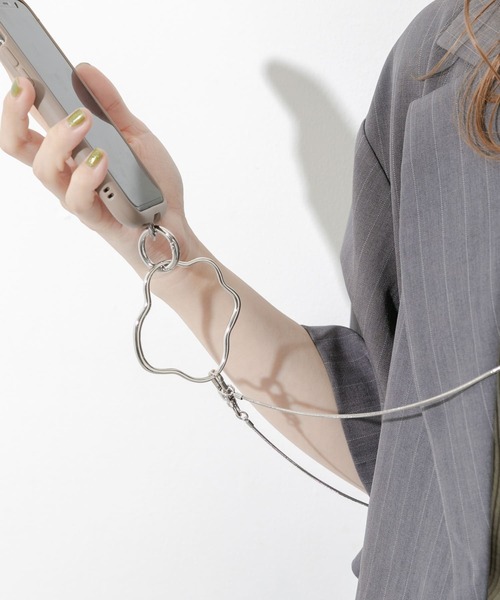 SMELLY（スメリー）の「スネークチェーンマルチショルダー（スマホケース/カバー・レディース・シルバー/ゴールド・-）」の10枚目の写真