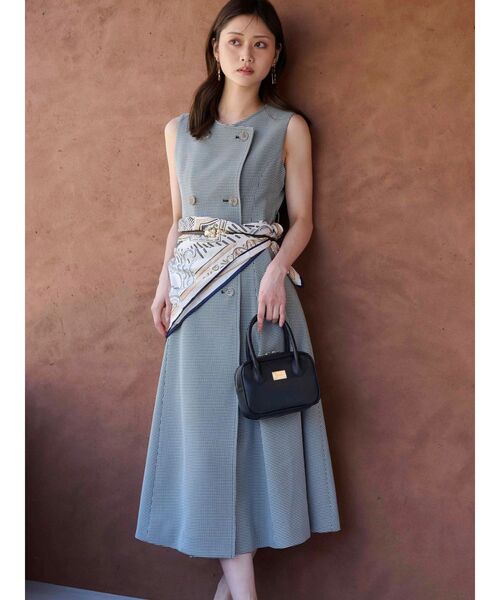 MERCURYDUO（マーキュリーデュオ）の「ベルテッドジレワンピース（ワンピース・レディース・その他1/ブラウン・SMALL/MEDIUM）」の6枚目の写真