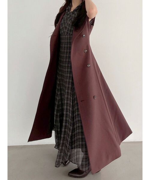 MERCURYDUO（マーキュリーデュオ）の「ベルテッドジレワンピース（ワンピース・レディース・その他1/ブラウン・SMALL/MEDIUM）」の17枚目の写真