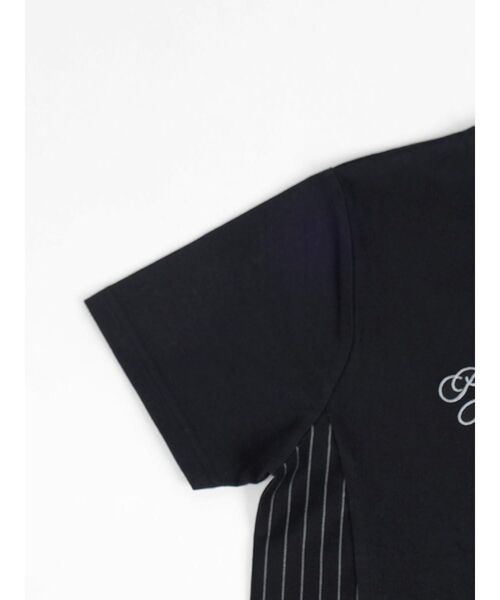 :ETHROF(イーサオブ)の「LOGO CROPPED T-SHIRT(Tシャツ/カットソー・レディース・オフホワイト/ブラック・FREE)」の18枚目の写真