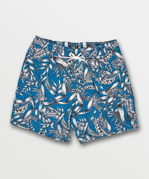 VOLCOM（ボルコム）の「【VOLCOM/ボルコム】 Manic Trunk 17/水陸両用総柄ウエストゴムサーフトランクス・ボードショーツ・バギーショーツ(水着)（水着・メンズ・ライトブルー/ブルー系その他/グレー系その他/ブラック/ブルー系その他2・SMALL/MEDIUM/LARGE/X-LARGE）」の5枚目の写真