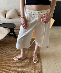 LONSLAN | 【LONSLAN】スタッズベルトハーフパンツ LONW25s065(その他パンツ)