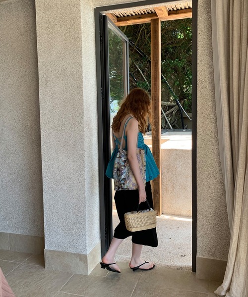 LONSLAN（ロンスラン）の「【LONSLAN】スタッズベルトハーフパンツ LONW25s065（その他パンツ・レディース・ブラック/ホワイト・S/M/L）」の19枚目の写真