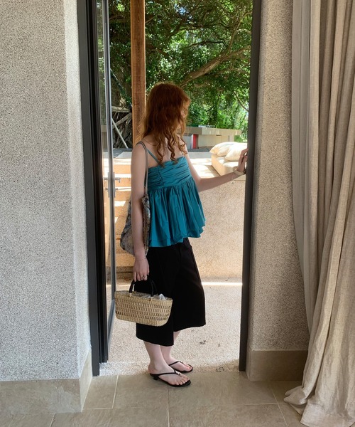 LONSLAN（ロンスラン）の「【LONSLAN】スタッズベルトハーフパンツ LONW25s065（その他パンツ・レディース・ブラック/ホワイト・S/M/L）」の22枚目の写真