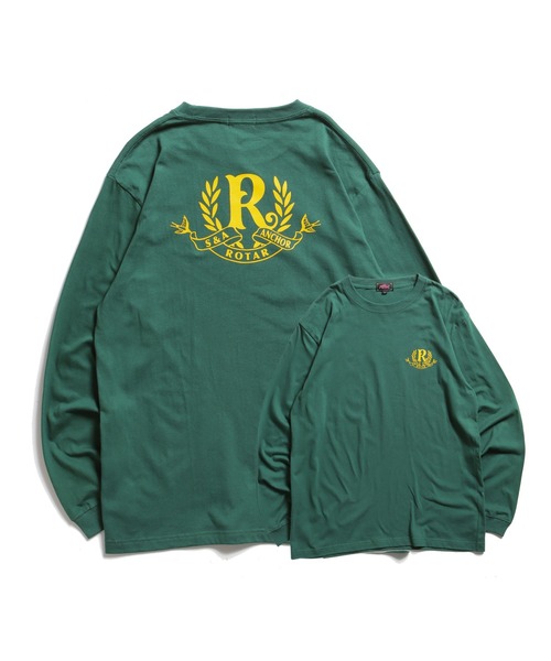ROTAR(ローター)の「Laurel Swallow LS Tee(Tシャツ/カットソー・メンズ・グリーン系その他/ミックスグレー/ブラック/ホワイト・X-LARGE/LARGE/MEDIUM/SMALL)」の1枚目の写真