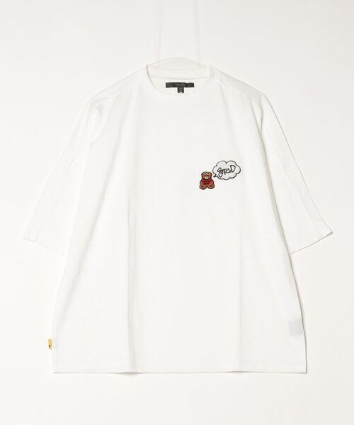 STUD MUFFIN（スタッドマフィン）の「STUD MUFFIN/スタッドマフィン/カートべアサガラパッチ ドルマンスリーブ Tシャツ（Tシャツ/カットソー・メンズ・ブルー/ブラック/ホワイト・2/3/4）」の15枚目の写真