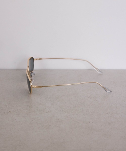 Carmelo（カーメロ）の「Metal flame round sunglass（サングラス・レディース・オリーブ/グレー/ブラウン・FREE）」の10枚目の写真