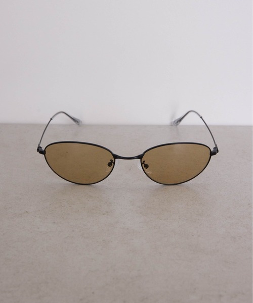 Carmelo（カーメロ）の「Metal flame round sunglass（サングラス・レディース・オリーブ/グレー/ブラウン・FREE）」の6枚目の写真