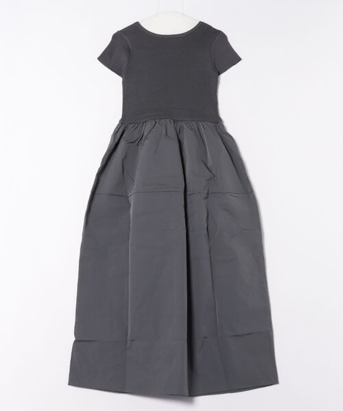 coca(coca)(コカ)の「ニットドッキング ワンピース(ワンピース・レディース・チャコール/ブラック・M/L/S)」の3枚目の写真