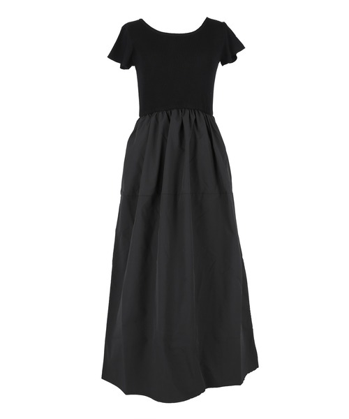 coca(coca)(コカ)の「ニットドッキング ワンピース(ワンピース・レディース・チャコール/ブラック・M/L/S)」の21枚目の写真