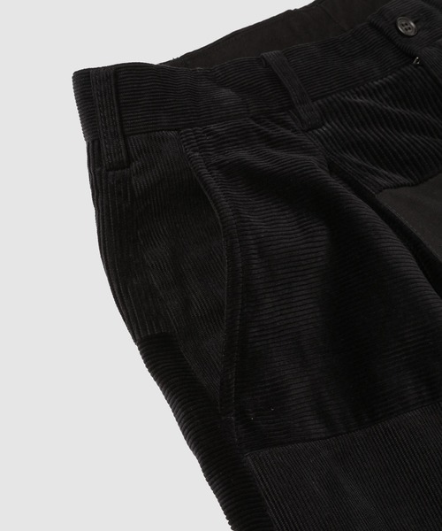 COMME des GARCONS HOMME（コム デ ギャルソン・オム）の「PATCH WORK CORDUROY　PANTS（その他パンツ・メンズ・ブラック系その他・M/S/L）」の4枚目の写真
