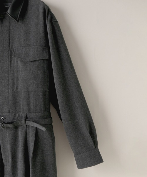 LOWRYS FARM（ローリーズファーム）の「【LFM(U)】ＴＲジャンプスーツ　 571335（サロペット/オーバーオール・メンズ・チャコールグレー・MEDIUM/LARGE）」の11枚目の写真