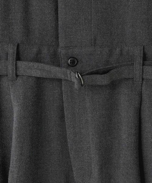 LOWRYS FARM（ローリーズファーム）の「【LFM(U)】ＴＲジャンプスーツ　 571335（サロペット/オーバーオール・メンズ・チャコールグレー・MEDIUM/LARGE）」の14枚目の写真