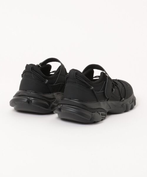 ammy.（エイミードット）の「【 ammy. / エイミードット 】 ラバーソール メリージェーン 厚底 スポーティー スニーカー（スニーカー・レディース・ブラック系/グレー系・37/38/39）」の3枚目の写真