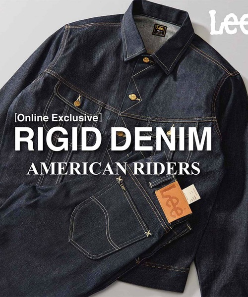 Lee/リー【公式EC即完売リジッド/ノンウォッシュ】AMERICAN RIDERS 102