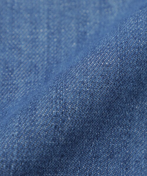 MACKINTOSH PHILOSOPHY(マッキントッシュ フィロソフィー)の「コットンリネンデニムタックプリーツスカート(デニムスカート・レディース・ブルー/ダークネイビー・40/38/36/34)」の7枚目の写真