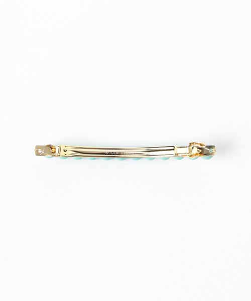 BEAMS BOY（ビームスボーイ）の「ラッカー パール バレッタ（バレッタ/ヘアクリップ・レディース・ブラウン/サックスブルー/オレンジ・ONE SIZE）」の7枚目の写真