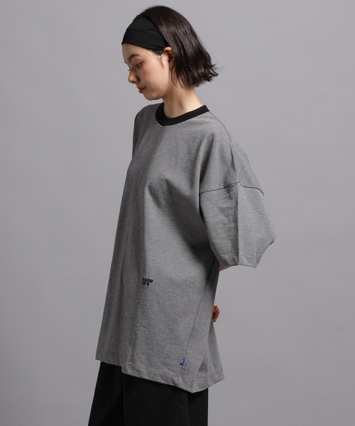 GEORGE'S(ジョージズ)の「ボーダーTシャツ(Tシャツ/カットソー・メンズ・ブルー/チャコールグレー・LARGE/MEDIUM)」の13枚目の写真