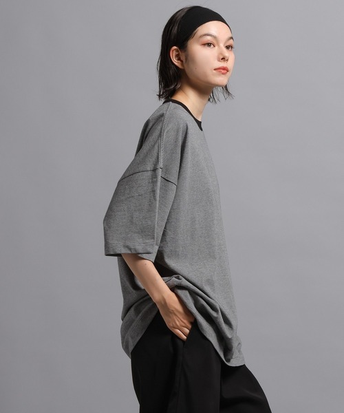 GEORGE'S(ジョージズ)の「ボーダーTシャツ(Tシャツ/カットソー・メンズ・ブルー/チャコールグレー・LARGE/MEDIUM)」の15枚目の写真