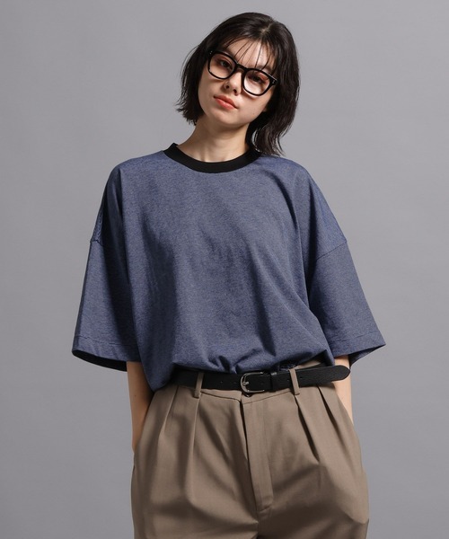 GEORGE'S(ジョージズ)の「ボーダーTシャツ(Tシャツ/カットソー・メンズ・ブルー/チャコールグレー・LARGE/MEDIUM)」の20枚目の写真