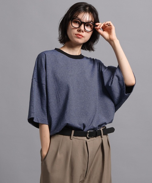 GEORGE'S(ジョージズ)の「ボーダーTシャツ(Tシャツ/カットソー・メンズ・ブルー/チャコールグレー・LARGE/MEDIUM)」の21枚目の写真
