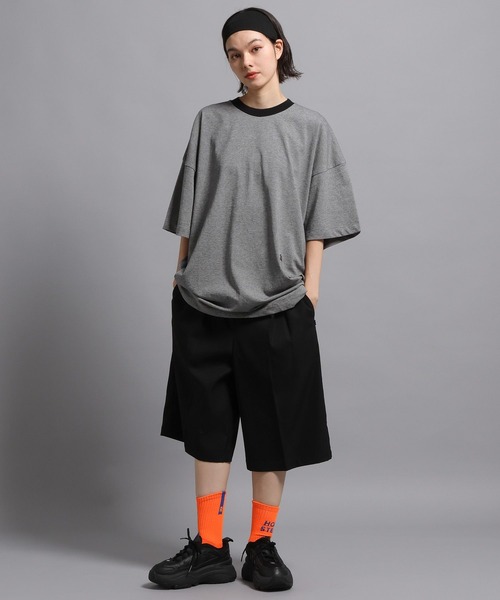 GEORGE'S(ジョージズ)の「ボーダーTシャツ(Tシャツ/カットソー・メンズ・ブルー/チャコールグレー・LARGE/MEDIUM)」の3枚目の写真