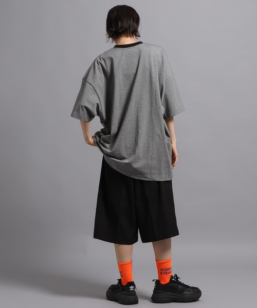 GEORGE'S(ジョージズ)の「ボーダーTシャツ(Tシャツ/カットソー・メンズ・ブルー/チャコールグレー・LARGE/MEDIUM)」の6枚目の写真