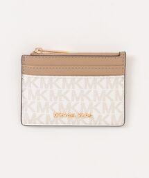 MICHAEL KORS（マイケルコース）の「JET SET TRAVEL カードケース ウィズ IDケース - MKシグネチャー（パスケース）」