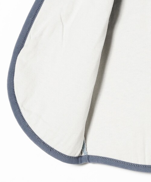 こども ビームス（コドモビームス）の「ベビー キルティング ベスト 2025FW（50～70cm）（ベスト・キッズ・レッド系その他7/サックスブルー・ONE SIZE）」の13枚目の写真