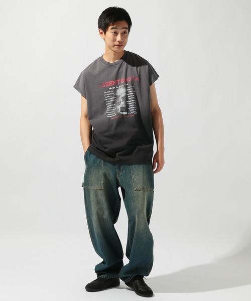 On グラデーション ノースリーブTシャツ グラデノースリーブTシャツ（Tシャツ/カットソー）｜niko and