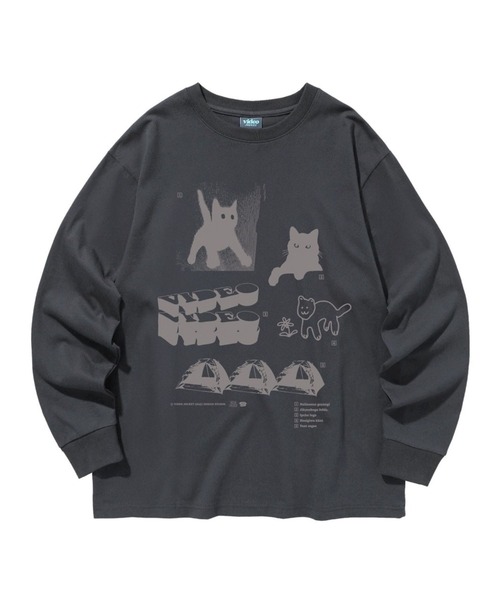 Video Jockey(ビデオジョッキー)の「【UNISEX】Video Jockey/hipster T(Tシャツ/カットソー・レディース・ホワイト/チャコール/ネイビー・MEDIUM/LARGE)」の9枚目の写真