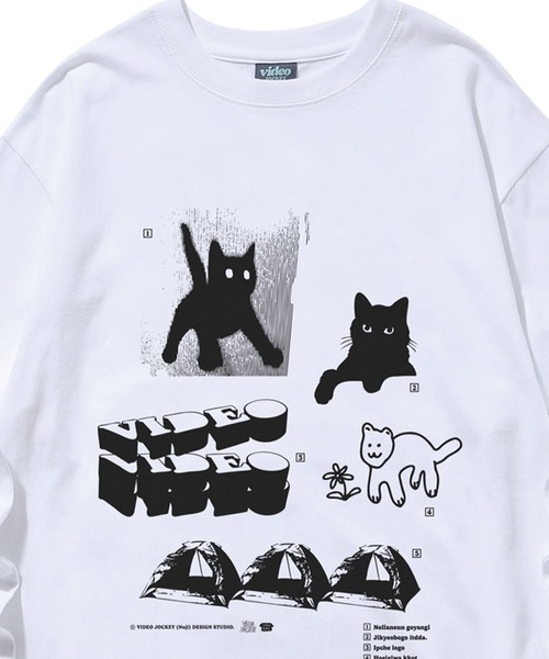 Video Jockey(ビデオジョッキー)の「【UNISEX】Video Jockey/hipster T(Tシャツ/カットソー・レディース・ホワイト/チャコール/ネイビー・MEDIUM/LARGE)」の14枚目の写真