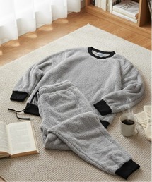 DISCUS ATHLETIC（ディスカス　アスレチック）の「【DISCUS ATHLETIC/ディスカス アスレチック】アフリース 上下SETUP／ユニセックス ルームウェア・ワンマイルウェア（ルームウェア/パジャマ）」