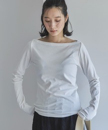 feepur | フライスボートネックロンTee(Tシャツ/カットソー)