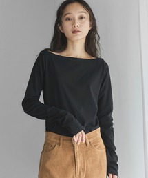 feepur | フライスボートネックロンTee(Tシャツ/カットソー)