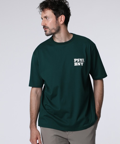セール】センターブロックロゴ Tシャツ（Tシャツ/カットソー）｜Psycho