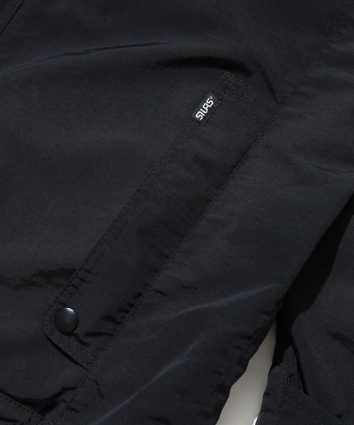 SILAS（サイラス）の「MILKMAN MOUNTAIN PARKA（ブルゾン・メンズ・ブラック/グレー・L/M）」の17枚目の写真