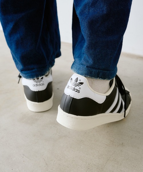 [adidas] SUPERSTAR 82 スニーカー☆送料込☆ ☆ADIDAS☆Superstar 82 Off White Dark Green☆送料・関税込
