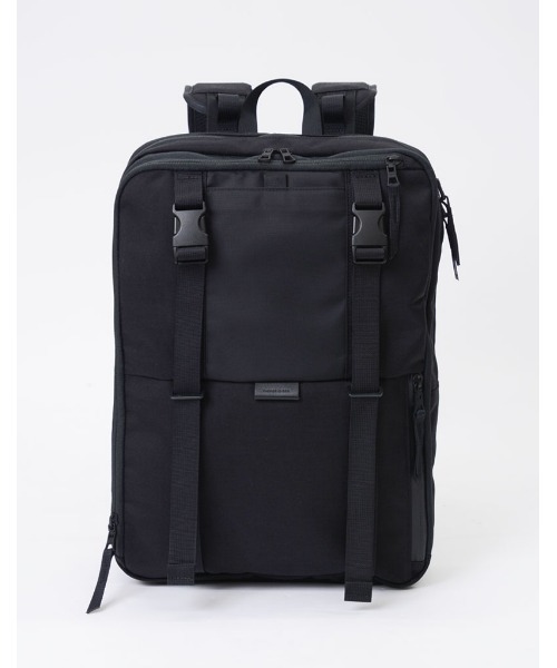 master-piece（マスターピース）の「master-piece / squared バックパック / No.224102（バックパック/リュック・メンズ・ブラック/イエロー・FREE）」の3枚目の写真