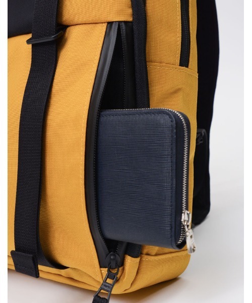 master-piece（マスターピース）の「master-piece / squared バックパック / No.224102（バックパック/リュック・メンズ・ブラック/イエロー・FREE）」の18枚目の写真