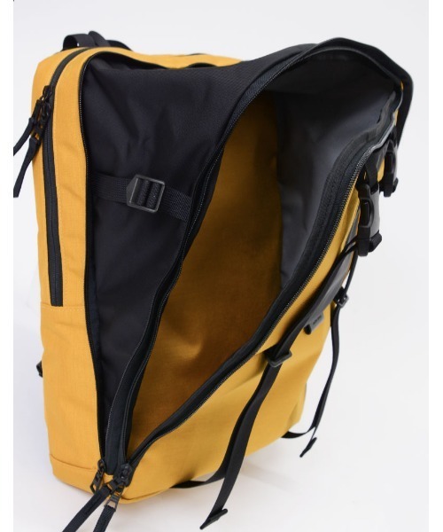 master-piece（マスターピース）の「master-piece / squared バックパック / No.224102（バックパック/リュック・メンズ・ブラック/イエロー・FREE）」の22枚目の写真