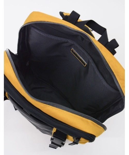 master-piece（マスターピース）の「master-piece / squared バックパック / No.224102（バックパック/リュック・メンズ・ブラック/イエロー・FREE）」の21枚目の写真