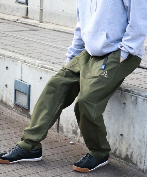 GERRY（ジェリー）の「【GERRY/ジェリー】クライミング テーパード チノ ベイカーパンツ（チノパンツ・メンズ・ブラック/カーキ/ボルドー/ベージュ/ネイビー・M/S/L/LL）」の21枚目の写真