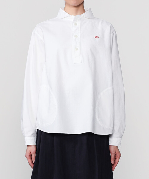 DANTON（ダントン）の「DANTON | オックスフォード 丸襟プルオーバー