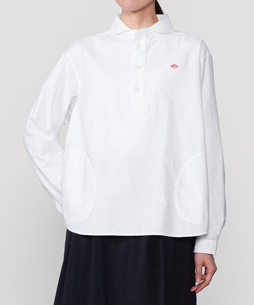 DANTON（ダントン）の「DANTON | オックスフォード 丸襟プルオーバー