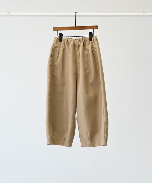 undeny.（アンディニ－）の「undeny/アンディニー タックバレルパンツ（その他パンツ・キッズ・ブラック/チャコールグレー/ブラウン/ベージュ・M/L/XL）」の12枚目の写真